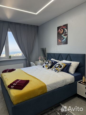 

1-к. квартира, 38 м², 2 кровати