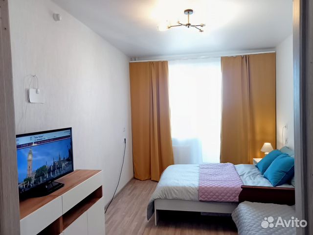

1-к. квартира, 32 м², 3 кровати
