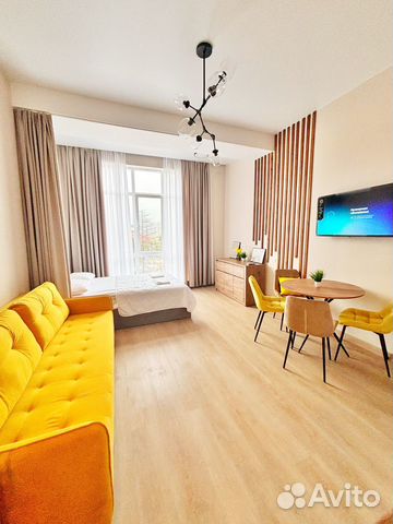 

Квартира-студия, 30 м², 2 кровати