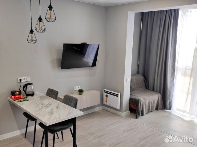 

Квартира-студия, 30 м², 3 кровати