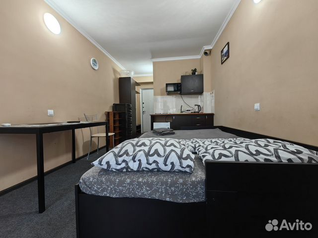 

Квартира-студия, 29 м², 2 кровати