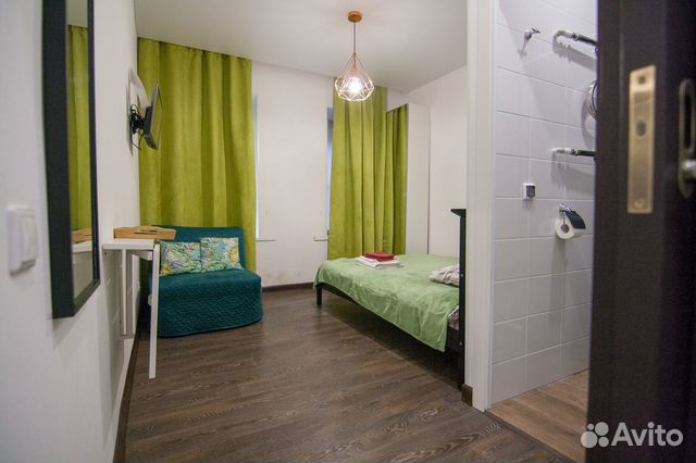 

Квартира-студия, 16 м², 2 кровати