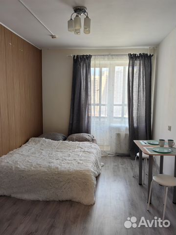 

Квартира-студия, 23 м², 2 кровати