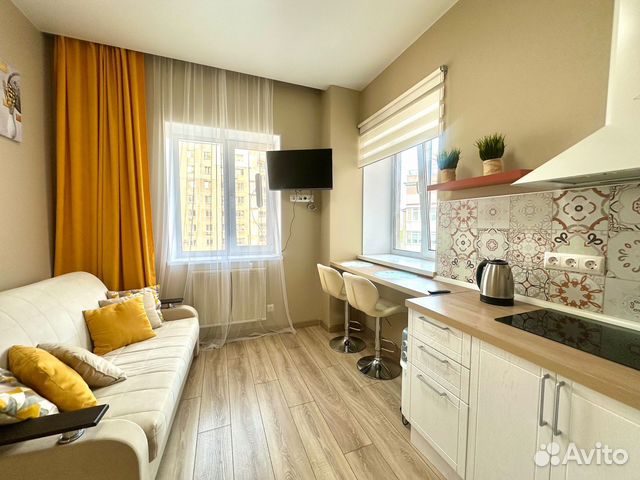 

Квартира-студия, 15 м², 1 кровать