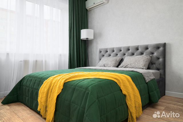 

1-к. квартира, 45 м², 2 кровати