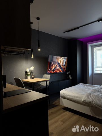 

Квартира-студия, 25 м², 1 кровать