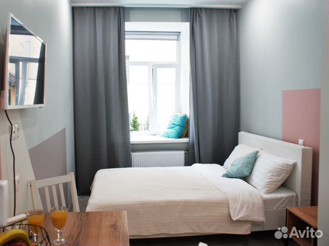 

Квартира-студия, 18 м², 2 кровати