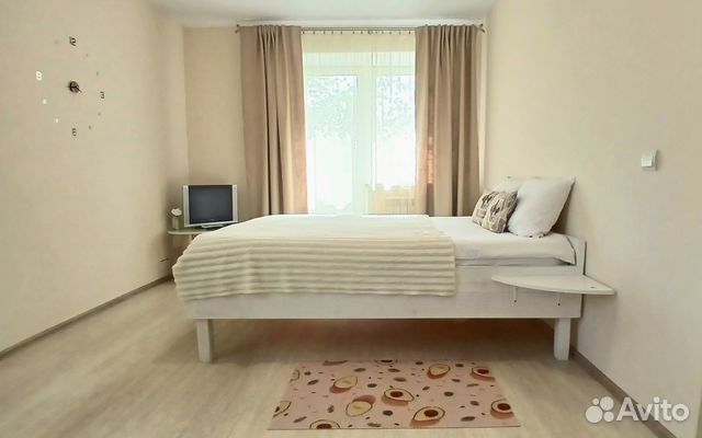 

1-к. квартира, 34 м², 2 кровати