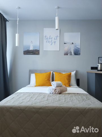 

Квартира-студия, 26 м², 2 кровати