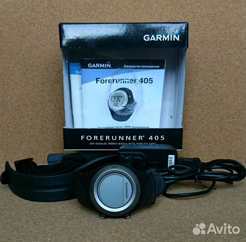 Беговые часы Garmin Forerunner 405 с пульсомером