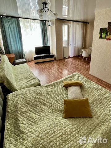 

1-к. квартира, 42 м², 2 кровати