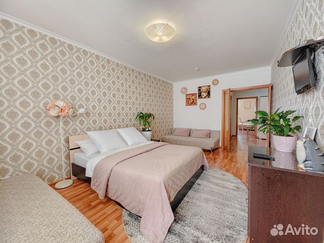 

1-к. квартира, 50 м², 4 кровати