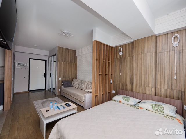

Квартира-студия, 30 м², 2 кровати