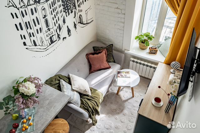 

Квартира-студия, 15 м², 1 кровать