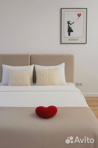 

Квартира-студия, 25 м², 2 кровати