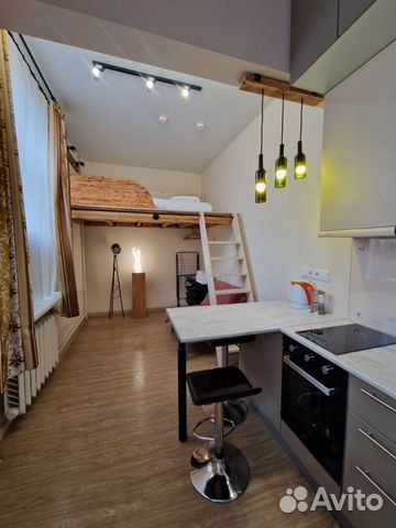 

Квартира-студия, 23 м², 1 кровать
