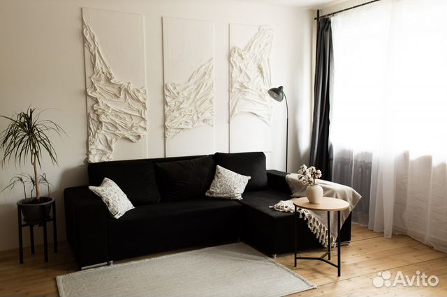 

1-к. квартира, 42 м², 2 кровати