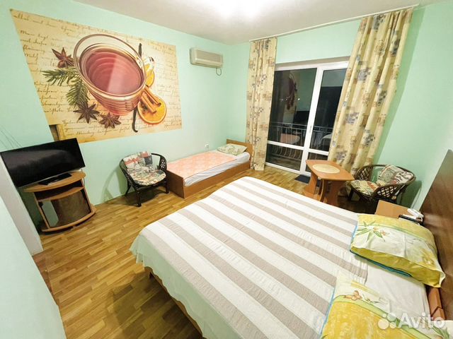 

1-к. квартира, 30 м², 2 кровати