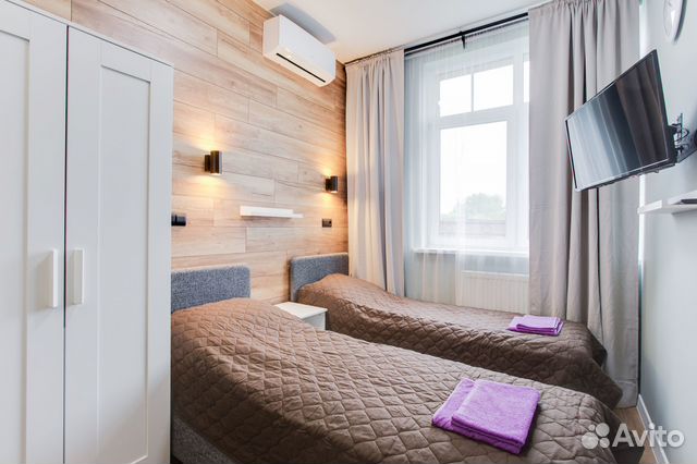

Квартира-студия, 18 м², 2 кровати