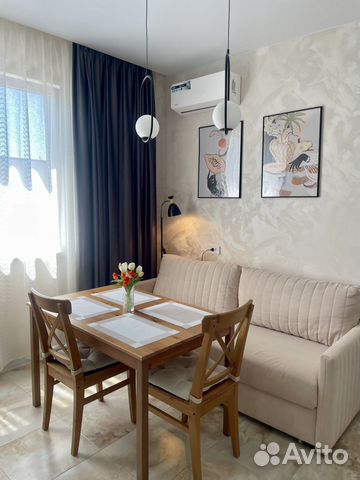 

1-к. квартира, 49,5 м², 2 кровати