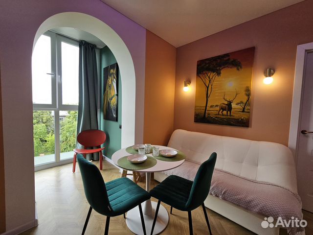 

1-к. квартира, 38 м², 2 кровати