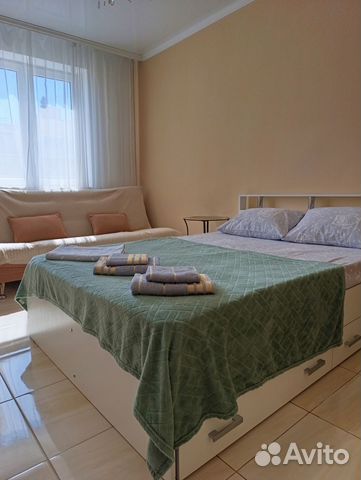 

1-к. квартира, 37 м², 2 кровати