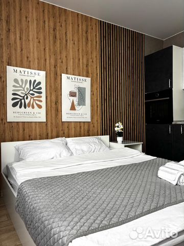 

Квартира-студия, 28 м², 1 кровать