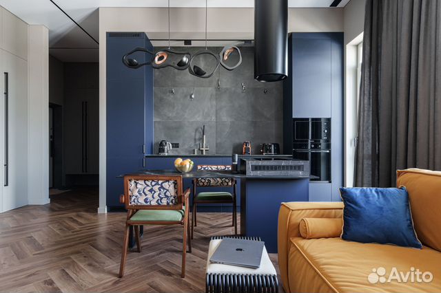 

1-к. квартира, 55 м², 2 кровати