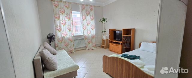 

1-к. квартира, 43 м², 2 кровати