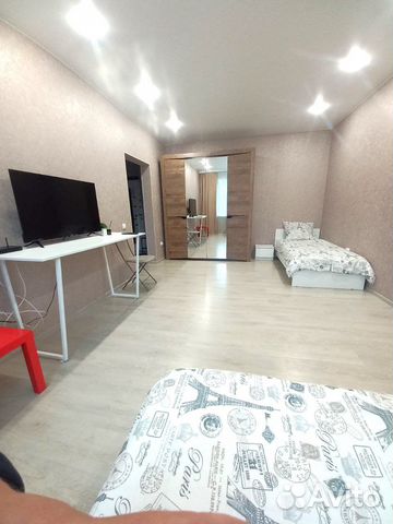 

1-к. квартира, 40 м², 2 кровати
