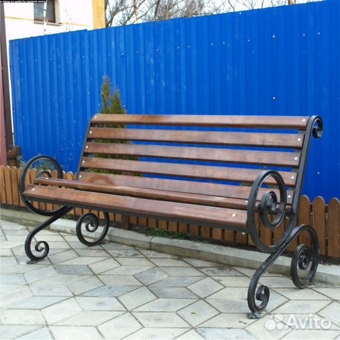 Скамейка садовая Лавка кованная