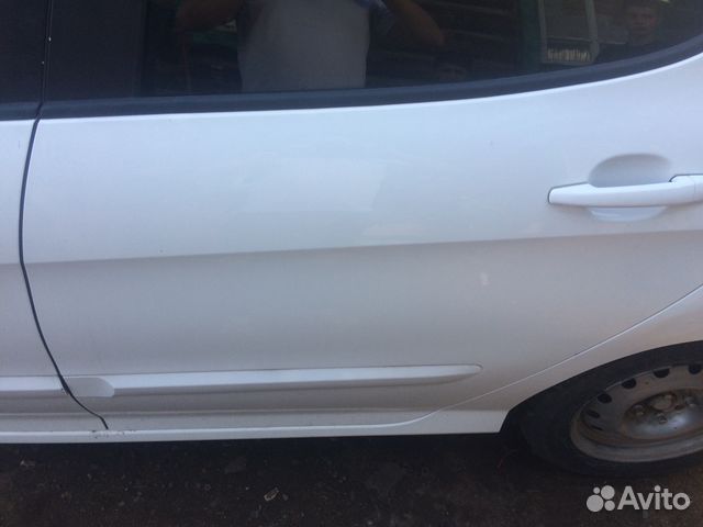 Дверь задняя левая Пежо 308,Peugeot 308 в наличии
