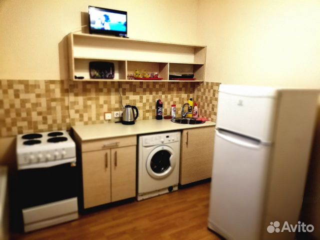 

1-к. квартира, 40 м², 2 кровати