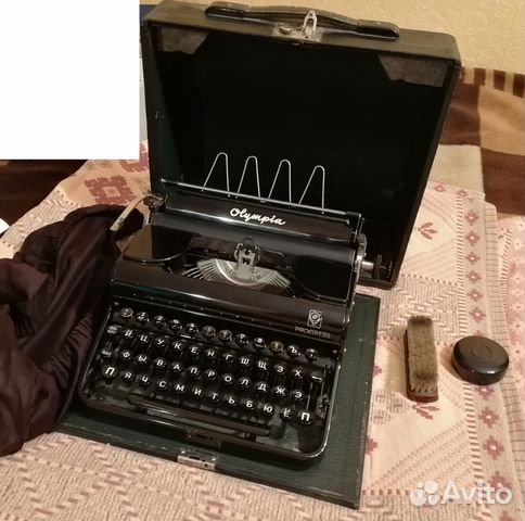 Печатная машинка Olympia Progress рабочая 1948г