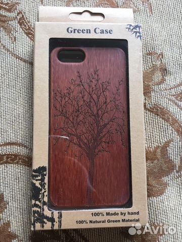Чехол из натурального дерева на iPhone 6/6s/7/8 ру