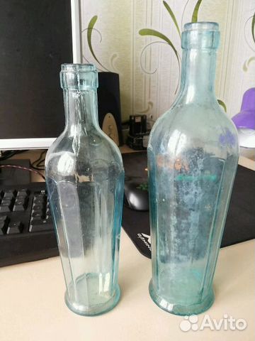 Бутылочки советские и царские разные размеры