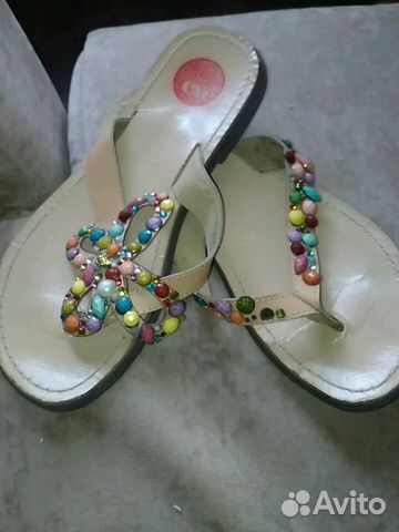 Шлепанцы 39р-р натур кожа Греция Шлепанцы 39р-р натур кожа Греция