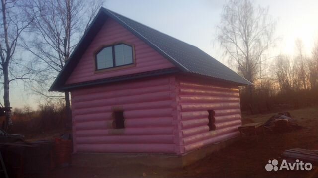 Сруб 5х6 пятистенок цена с установкой