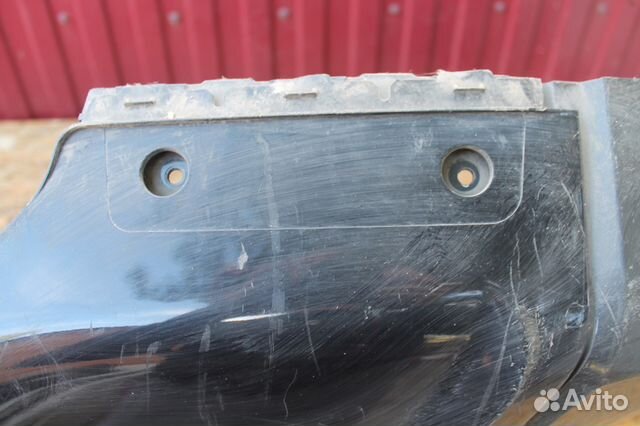 BMW X6 облицовка заднего бампера