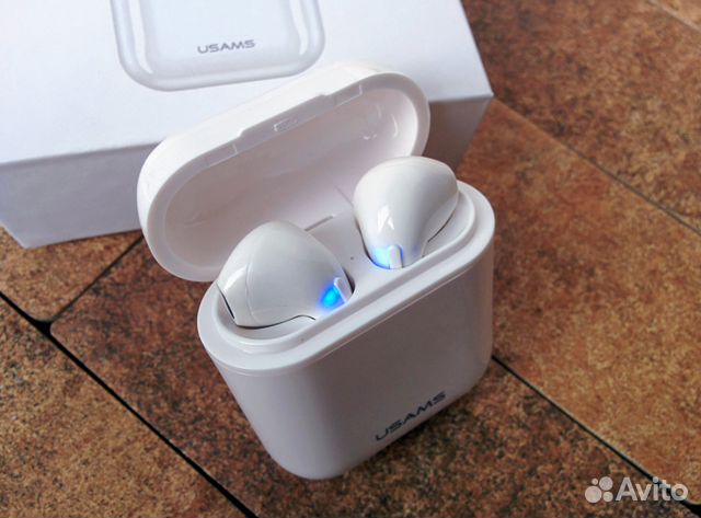 Беспроводные наушники Usams F10 в стиле airpods Беспроводные наушники Usams F10 в стиле airpods