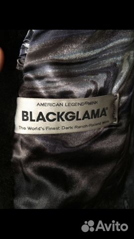 Шуба норковая BlackGlama