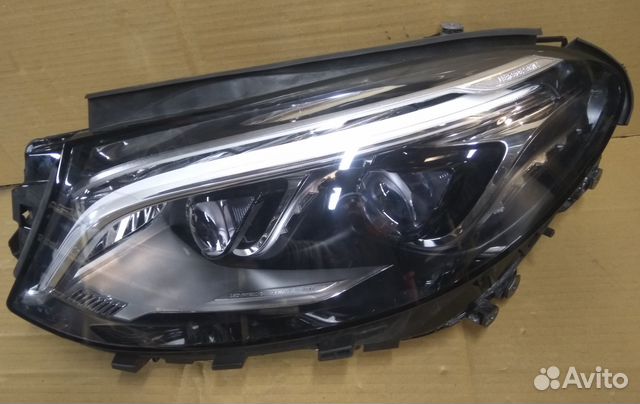 Фара левая Mercedes GLE A1669063903 черная AMG Фара левая Mercedes GLE A1669063903 черная AMG