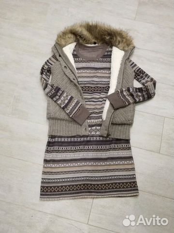 Платье и жилет Платье и жилет