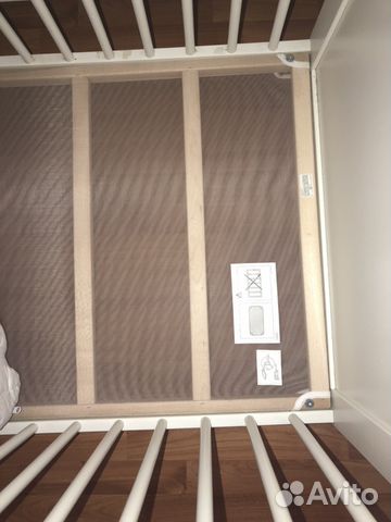 Кроватка IKEA с матрасом