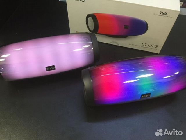 Беспроводная колонка Sodo L1.Life c подсветкой