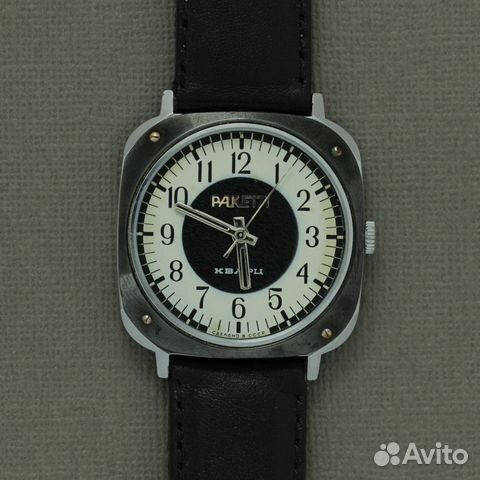 Ракета Кварц кварцевые мужские часы СССР в