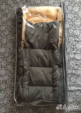 Новый детский зимний меховой конверт Baby Elite El