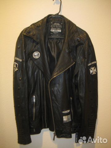 Affliction кожаная куртка премиум редкая новая USA Affliction кожаная куртка премиум редкая новая USA
