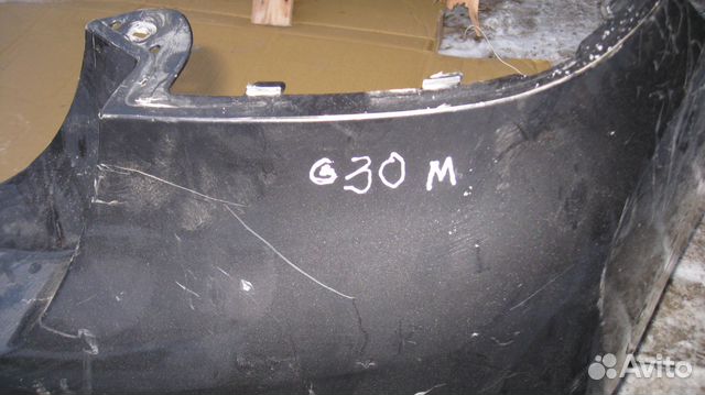 Бампер задний BMW 5 G30 М пакет Бампер задний BMW 5 G30 М пакет