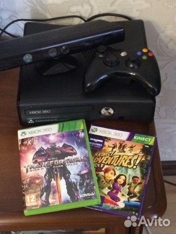 Xbox 360 + кинект + игра